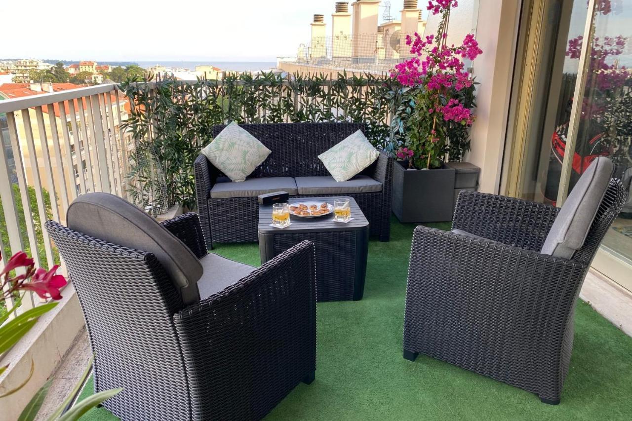 Immogroom - Apartment With Terrace - Ac - Parking Канни Екстер'єр фото